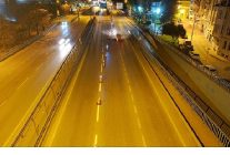 buyuksehir seka tunelindeki panelleri yeniledi