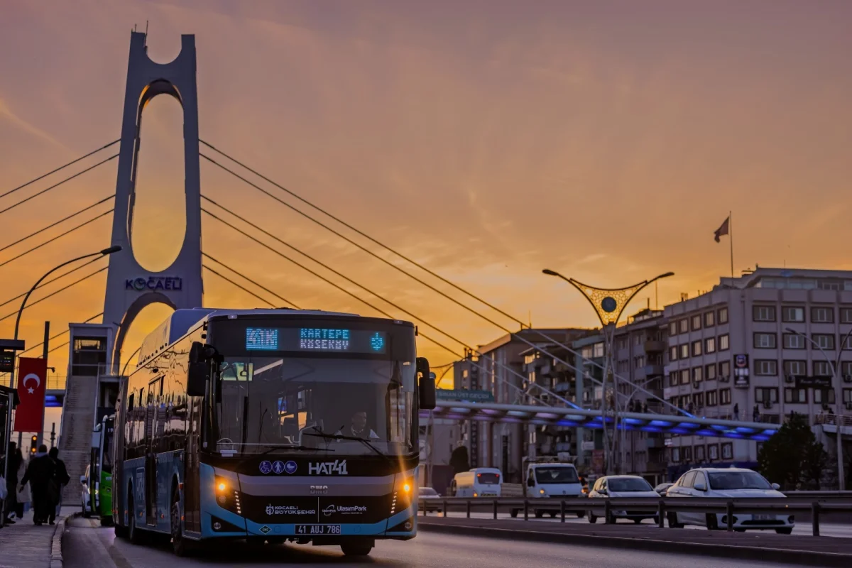 Kocaeli’de 740 Araçlık Filoyla Rekor Yolcu Sayısı