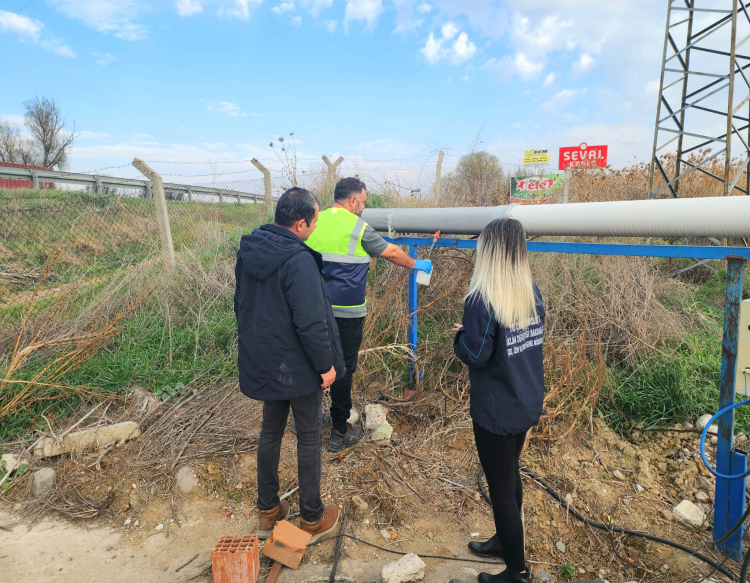Gediz’de Çevreyi Kirletenlere Sıkı Denetim!
