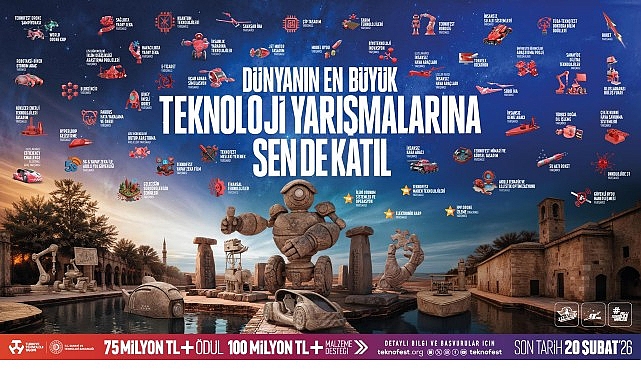 gelecegi uretenler teknofestte bulusuyor 2026 teknoloji yarismalarina basvurular basladi