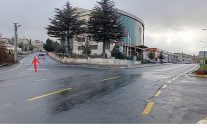 il trafik komisyonu karariyla yol tek yon yapildi