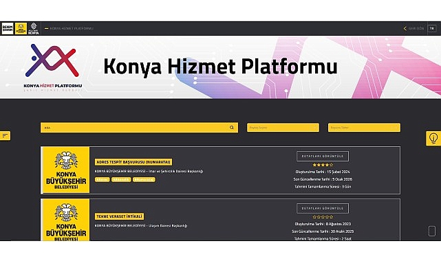 konya buyuksehirden dijital donusumde yeni bir adim daha