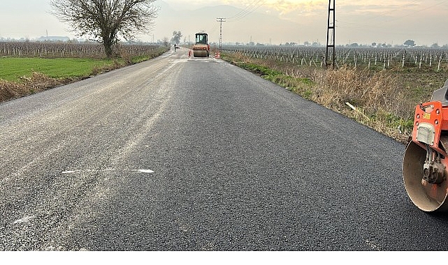 manisa buyuksehir belediyesi yollarda konforu artiriyor