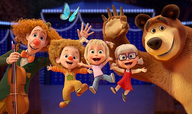 masa ile koca ayi 16 ocakta animasyon severleri mucize parkina bekliyor